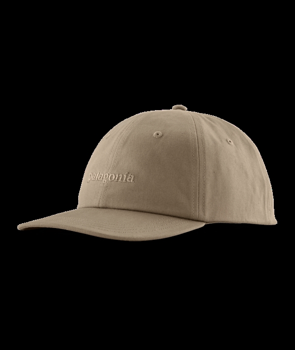 Patagonia - Fitz Roy Icon Trad Cap - Text Logo: Seabird Grey